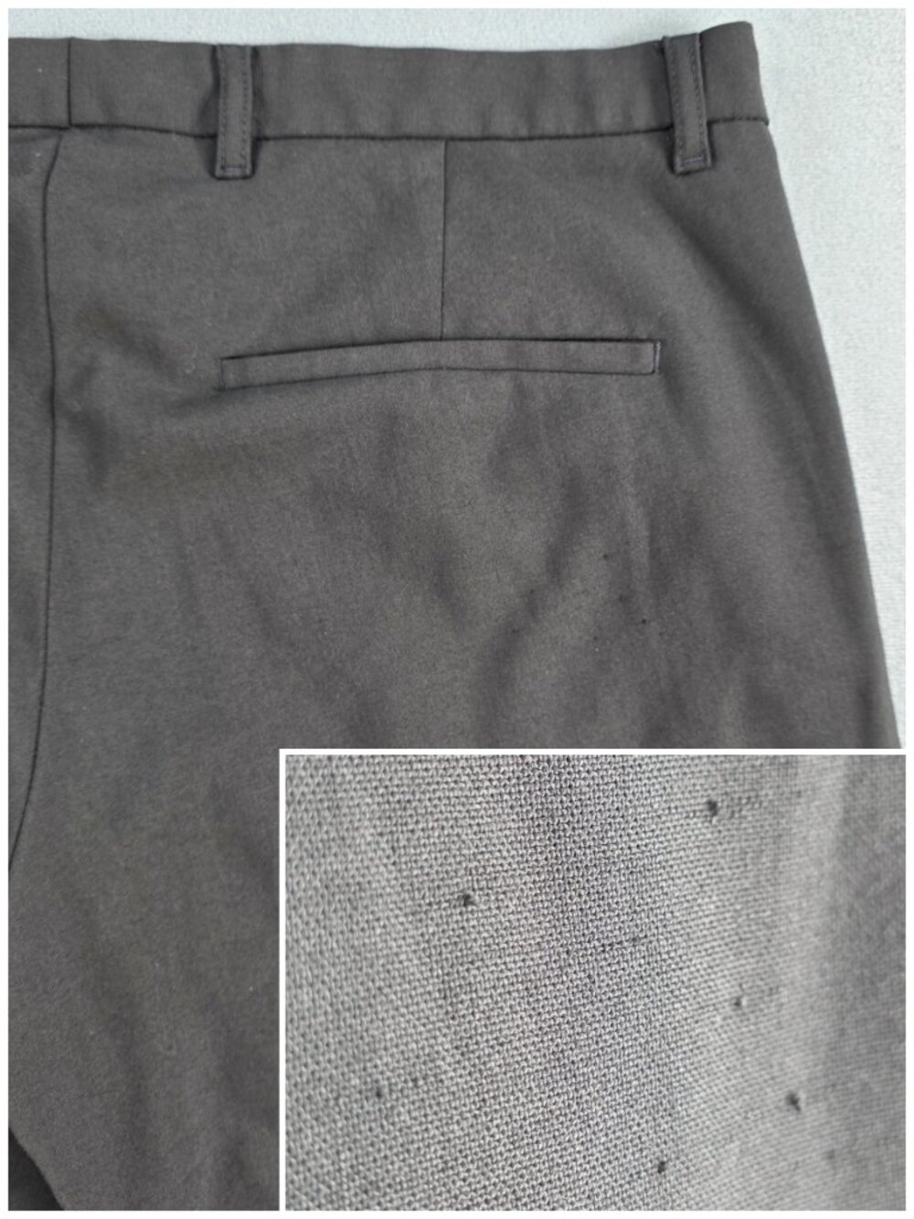 DRYKORN for Beautiful People Mens Wool Blend Dress Pants EU 48 / US W33 Gray - Picture 6 of 12